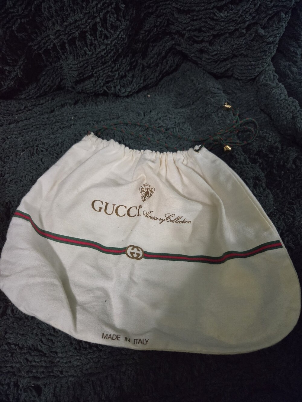 Gucci Accessory Collection 100% Cotton Dust Bag